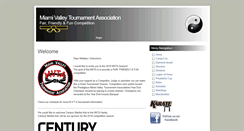 Desktop Screenshot of mvta-karate.com